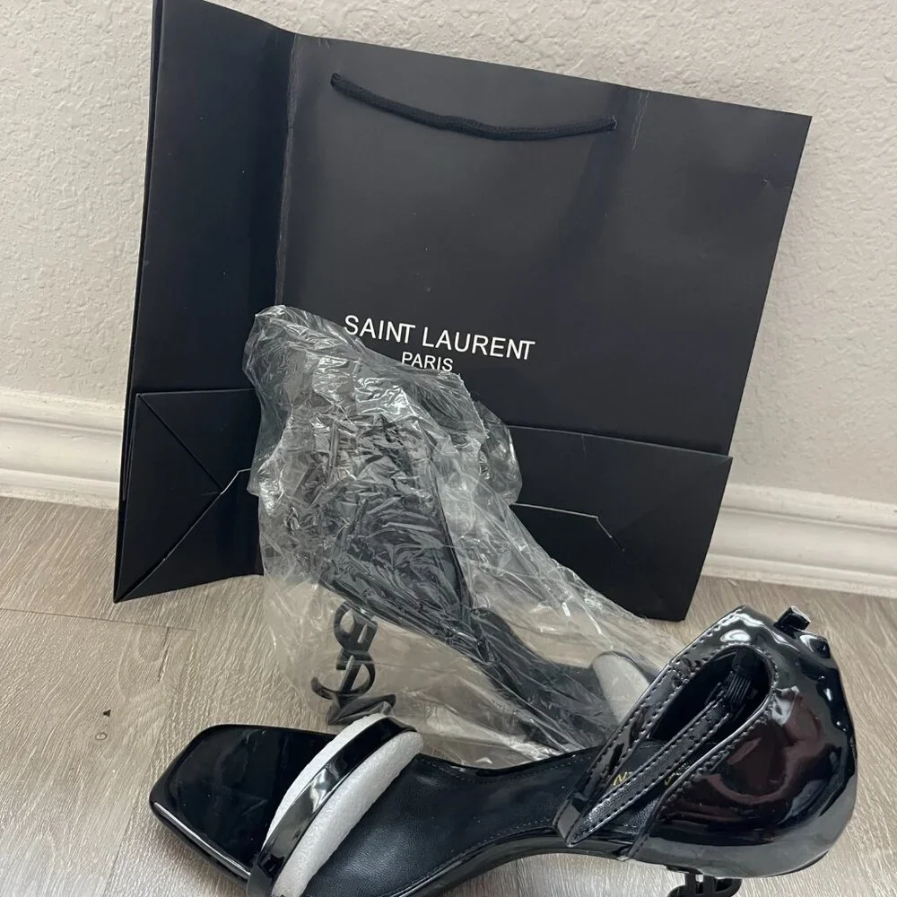 Saint Laurant Black Heel - Picture 2 of 2